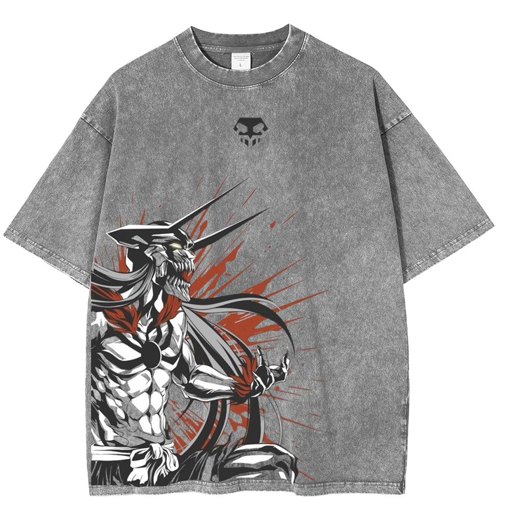 Vasto Lorde BLEACH Anime Unisex Washed T-Shirt