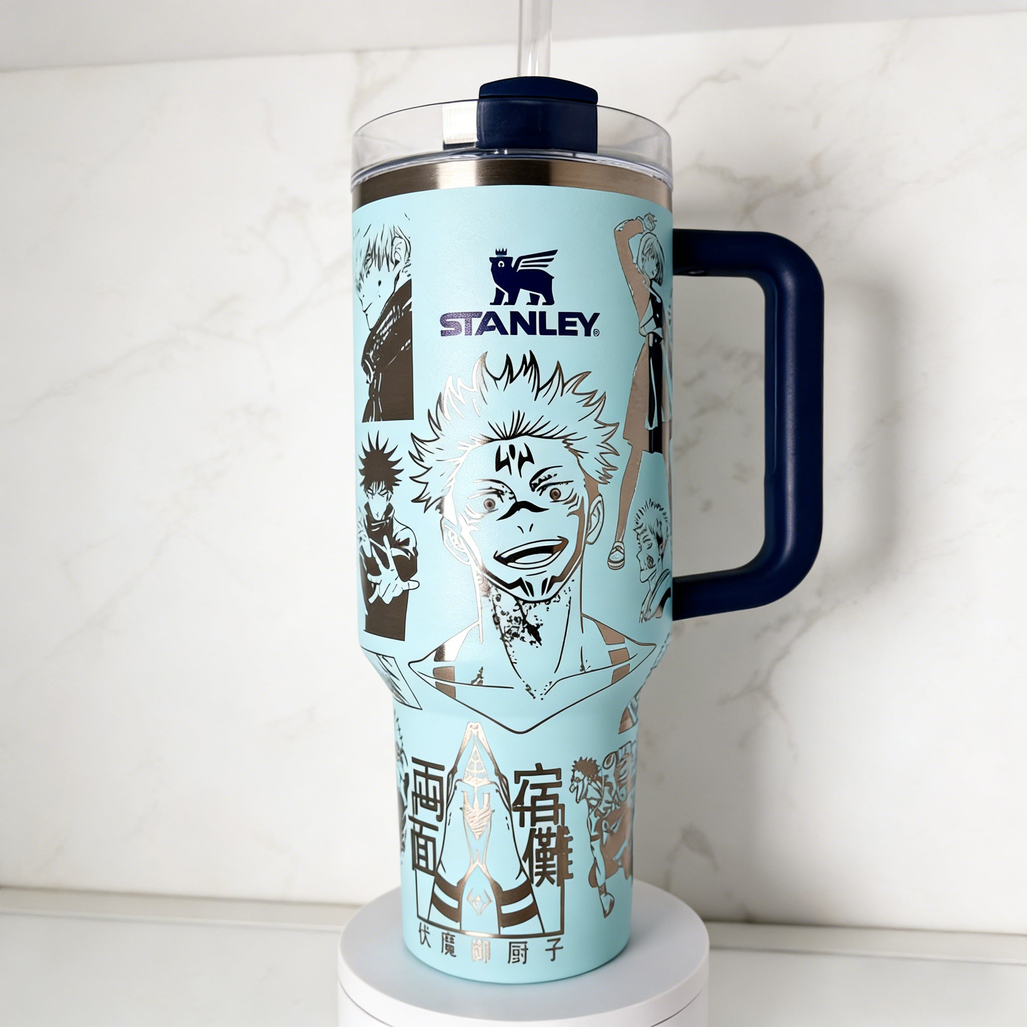 Jujut Sukaisen Sakura Kakashi Stanley Tumbler Cup