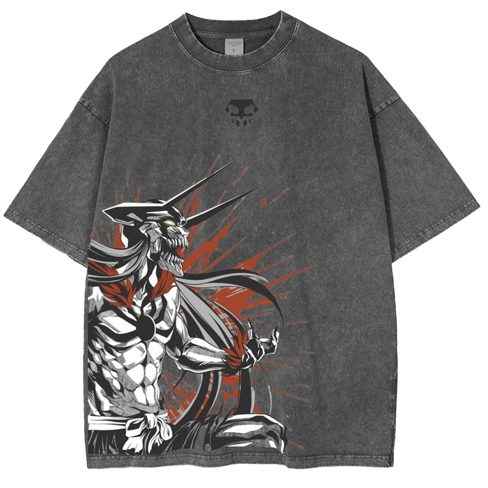 Vasto Lorde BLEACH Anime Unisex Washed T-Shirt