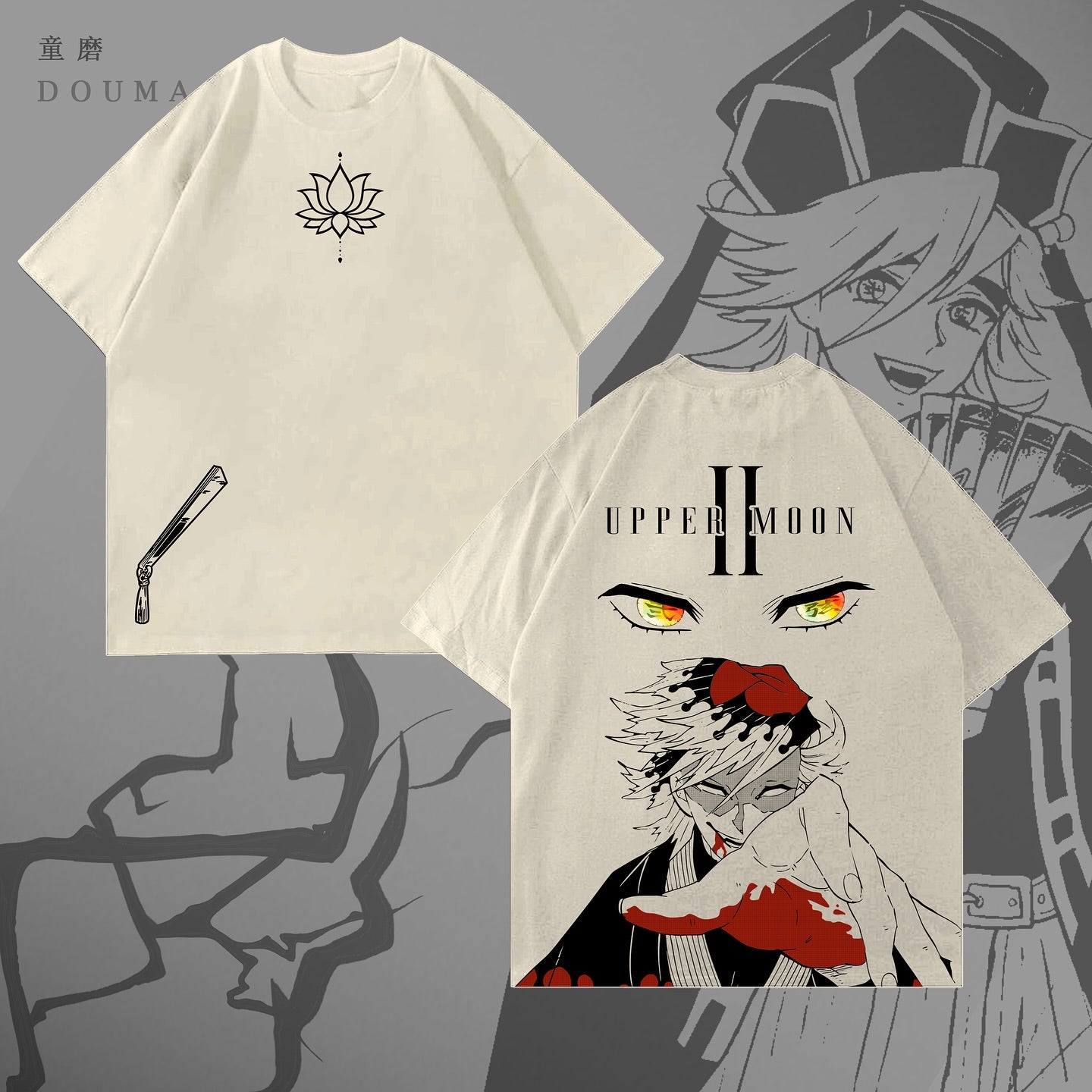 Aska,Demon Slayer Cotton Tee