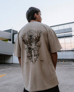Yuta X Rika - Camiseta gruesa oversize