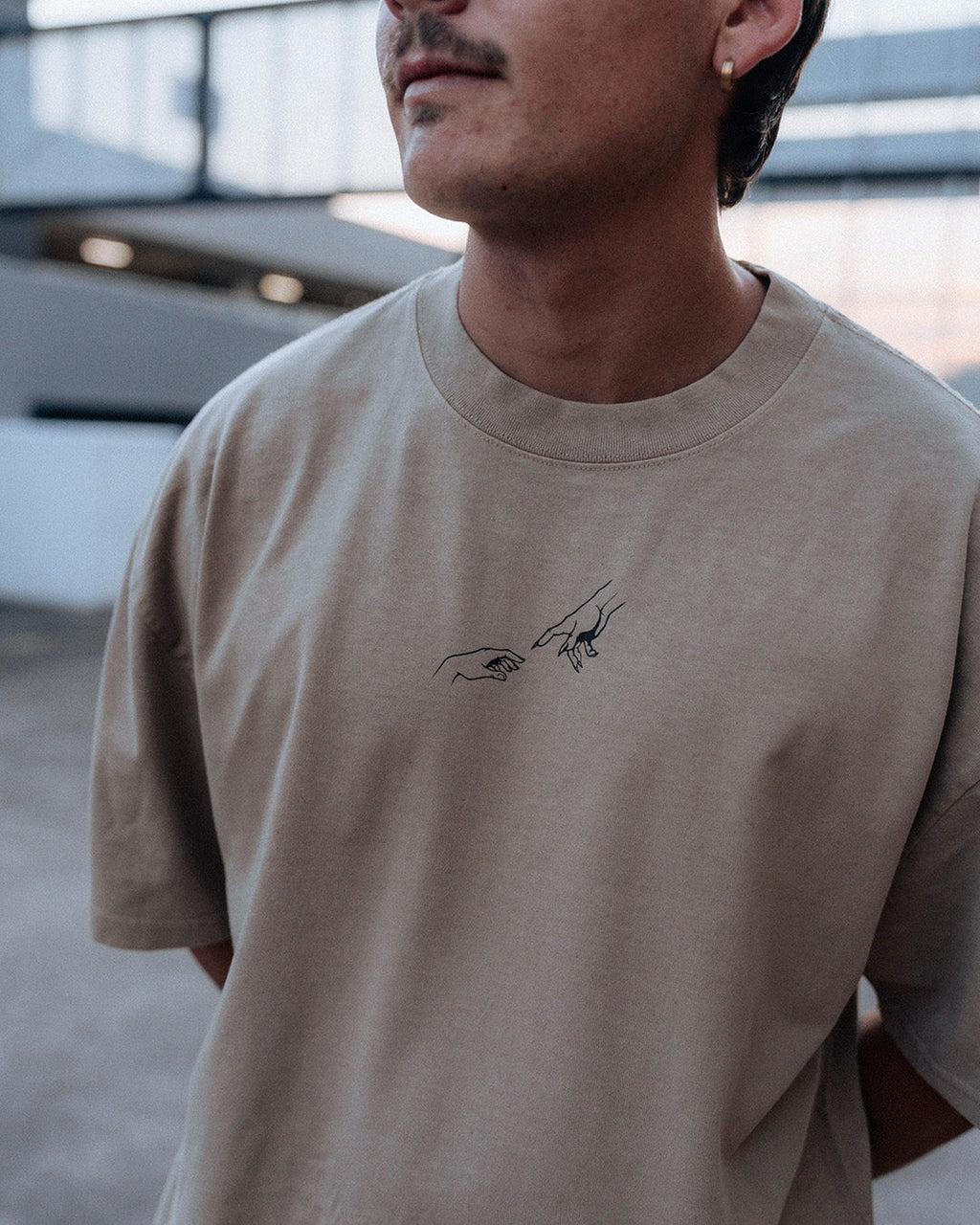 Yuta X Rika - Camiseta gruesa oversize