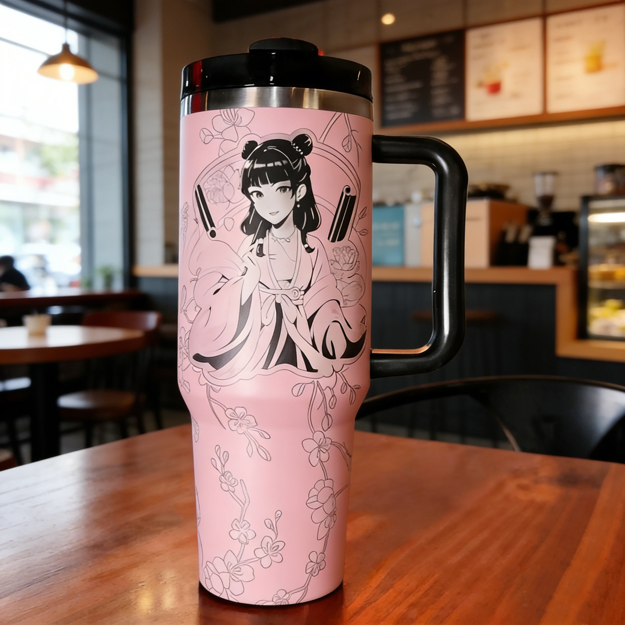 Apothecary Diaries 30oz or 40oz Stainless Steel Tumbler With Handle HG