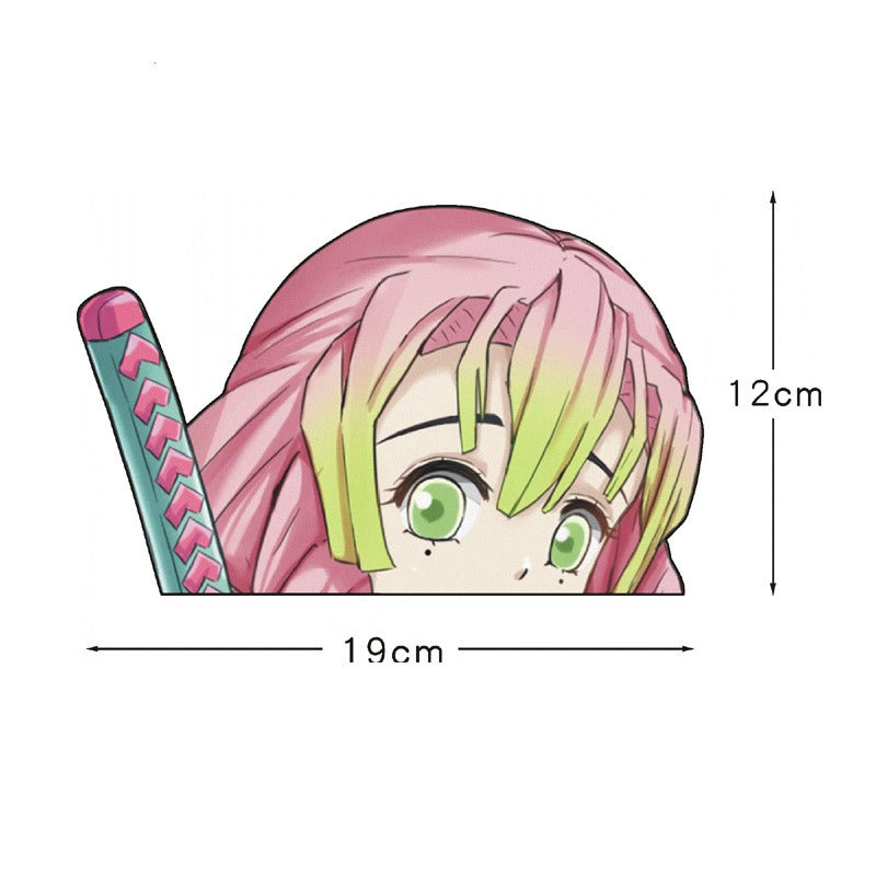 Demon Slayer Anime Car Stickers  Anime Car Stickers