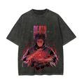 T-shirt surdimensionné délavé imprimé Budo Return Combat