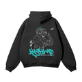 Sweat à capuche streetwear du Dieu de la Foudre