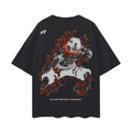 Camiseta streetwear Flame Rogue 2.0 negra