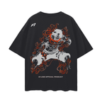 Camiseta streetwear Flame Rogue 2.0 negra