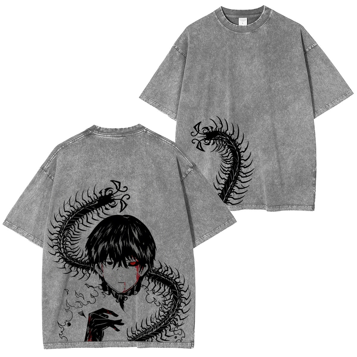 Tokyo Ghou :Ken Kaneki Vintage washed T-shirt/Crewneck/Hoodie