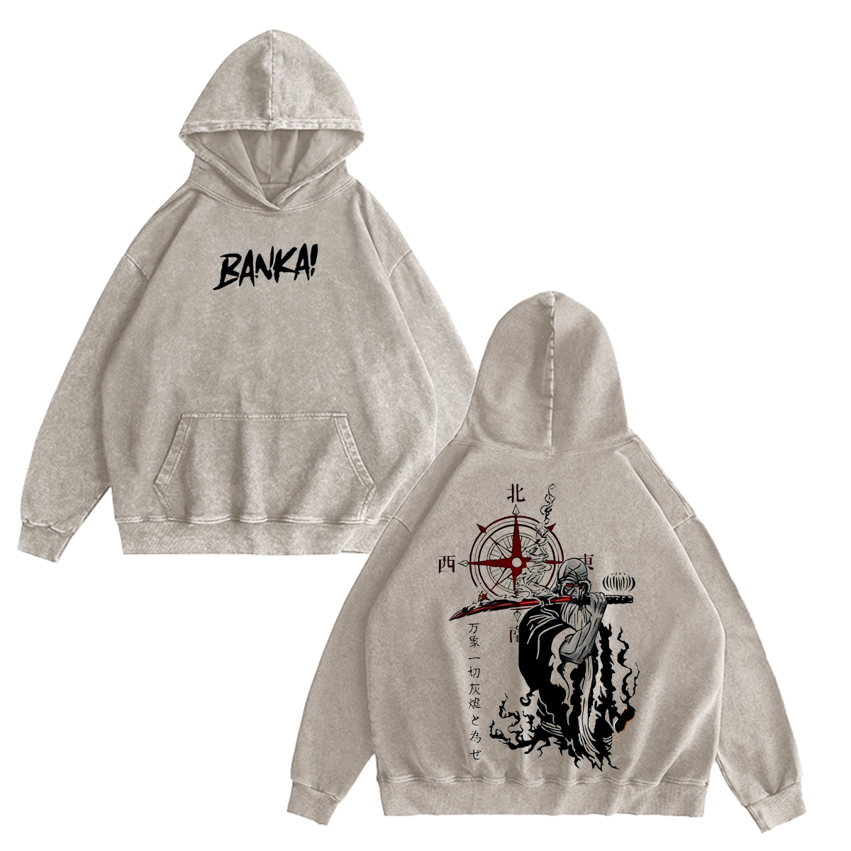 Bleach Washed T-shirt/Crewneck/Hoodie
