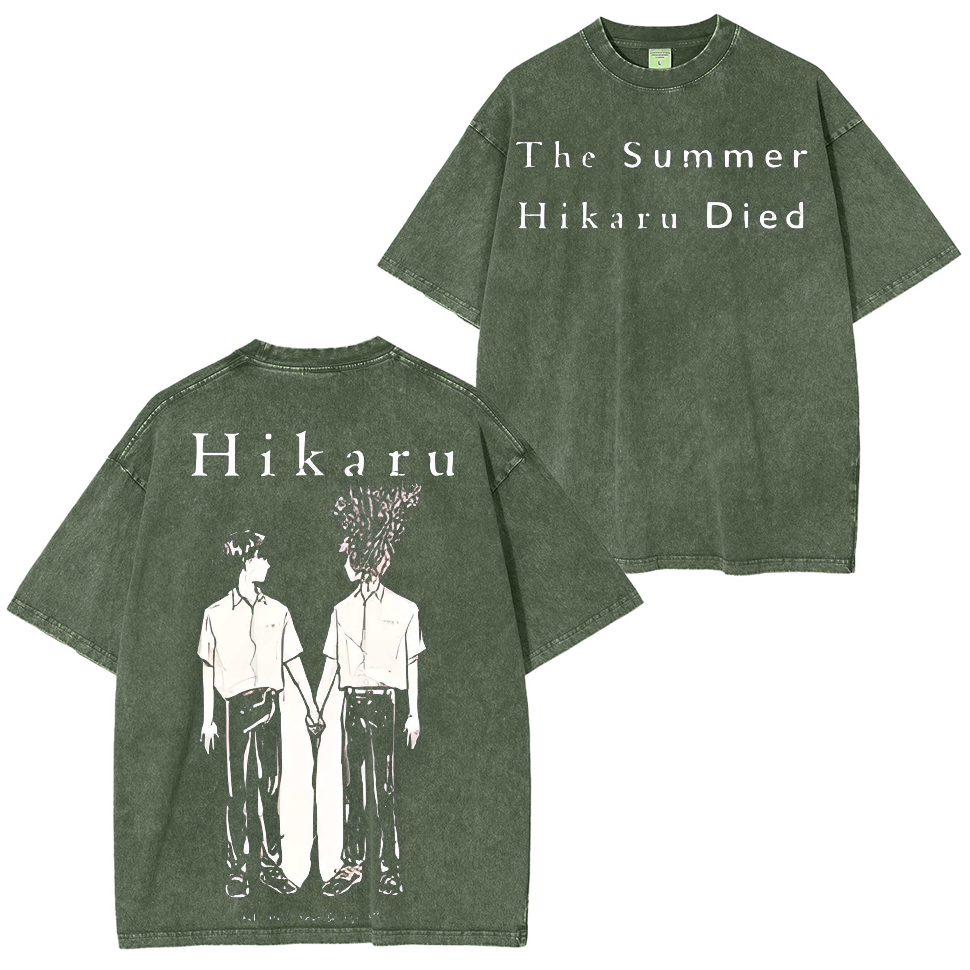 Camisetas de anime de The Summer Hikaru Died