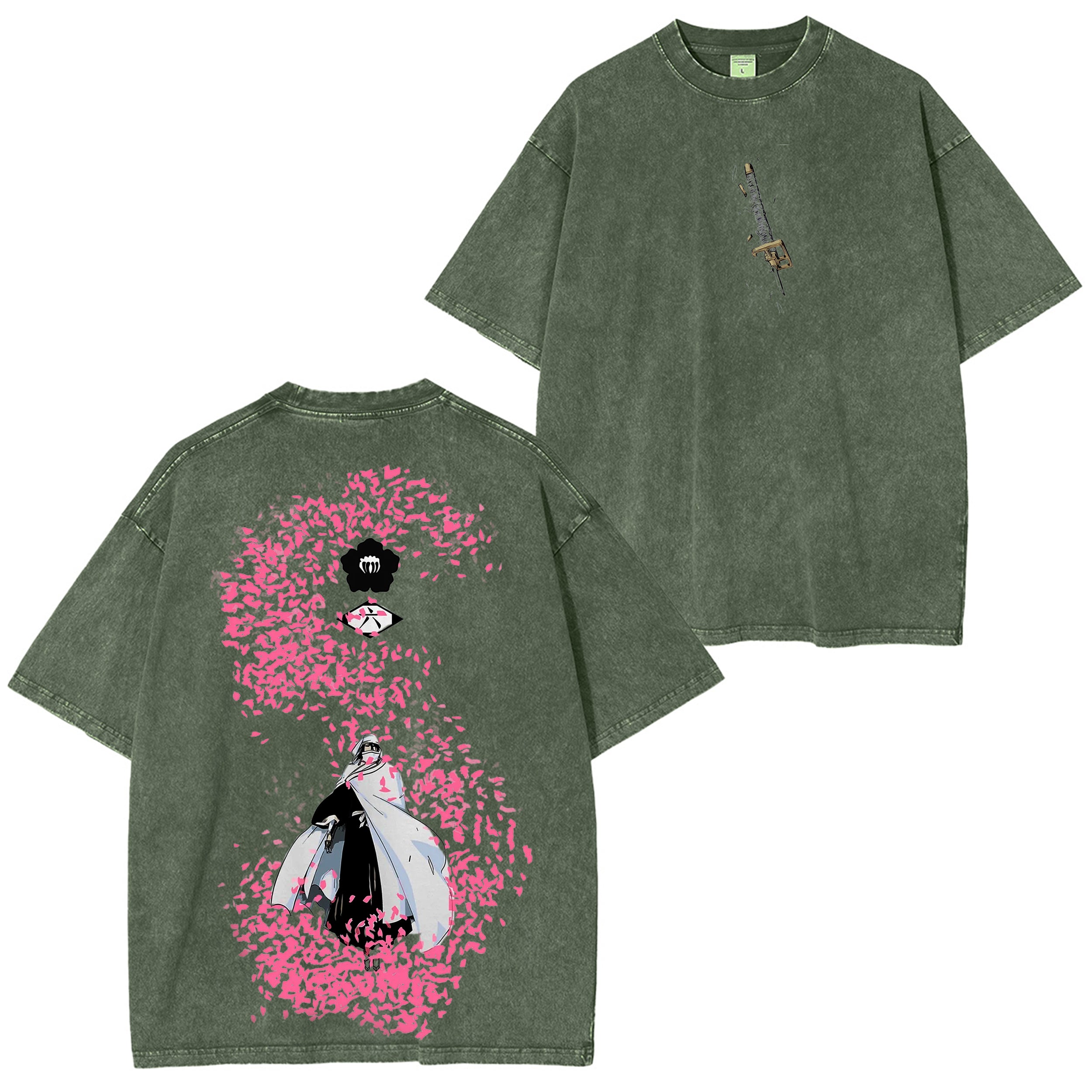 Camiseta vintage de Byakuya Kuchiki