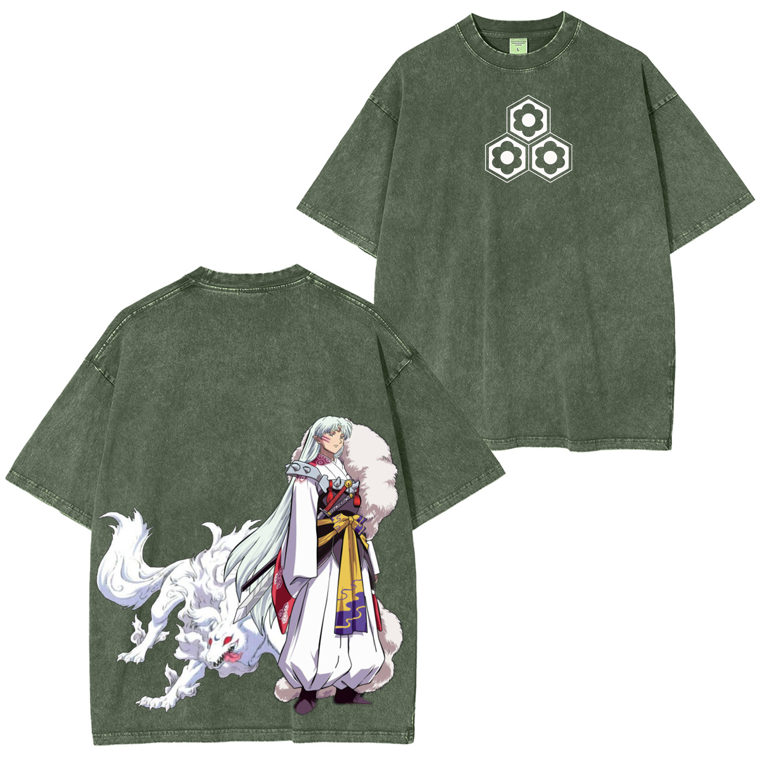 T-shirt surdimensionné Inuyasha Sesshomaru