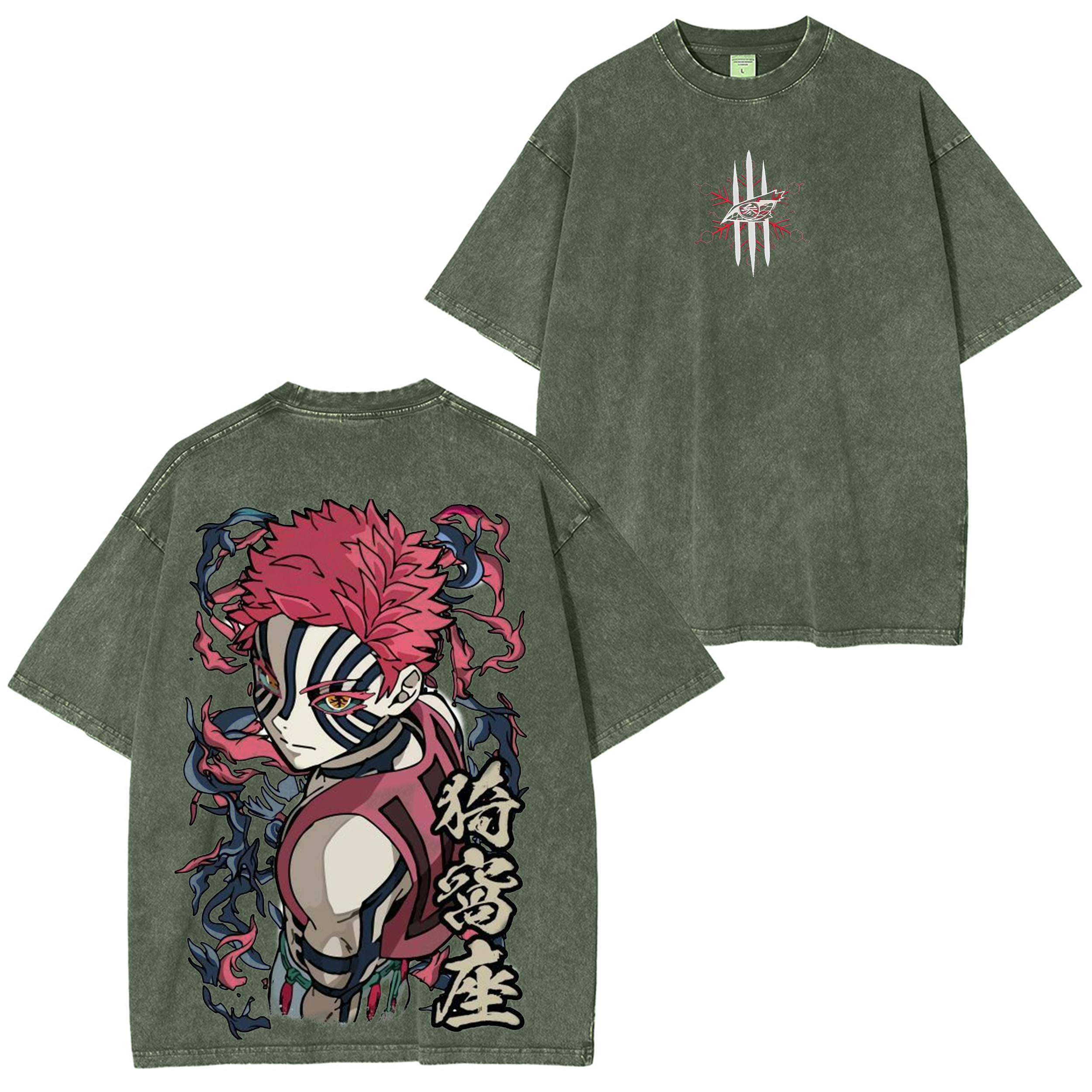 Akaza Demon Slayer Unisex Anime T-Shirt