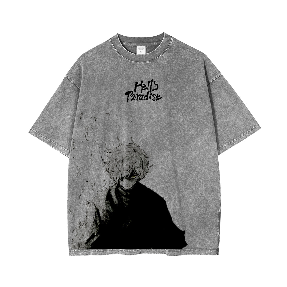 Camiseta Lavada de Gabimaru de Hell's Paradise