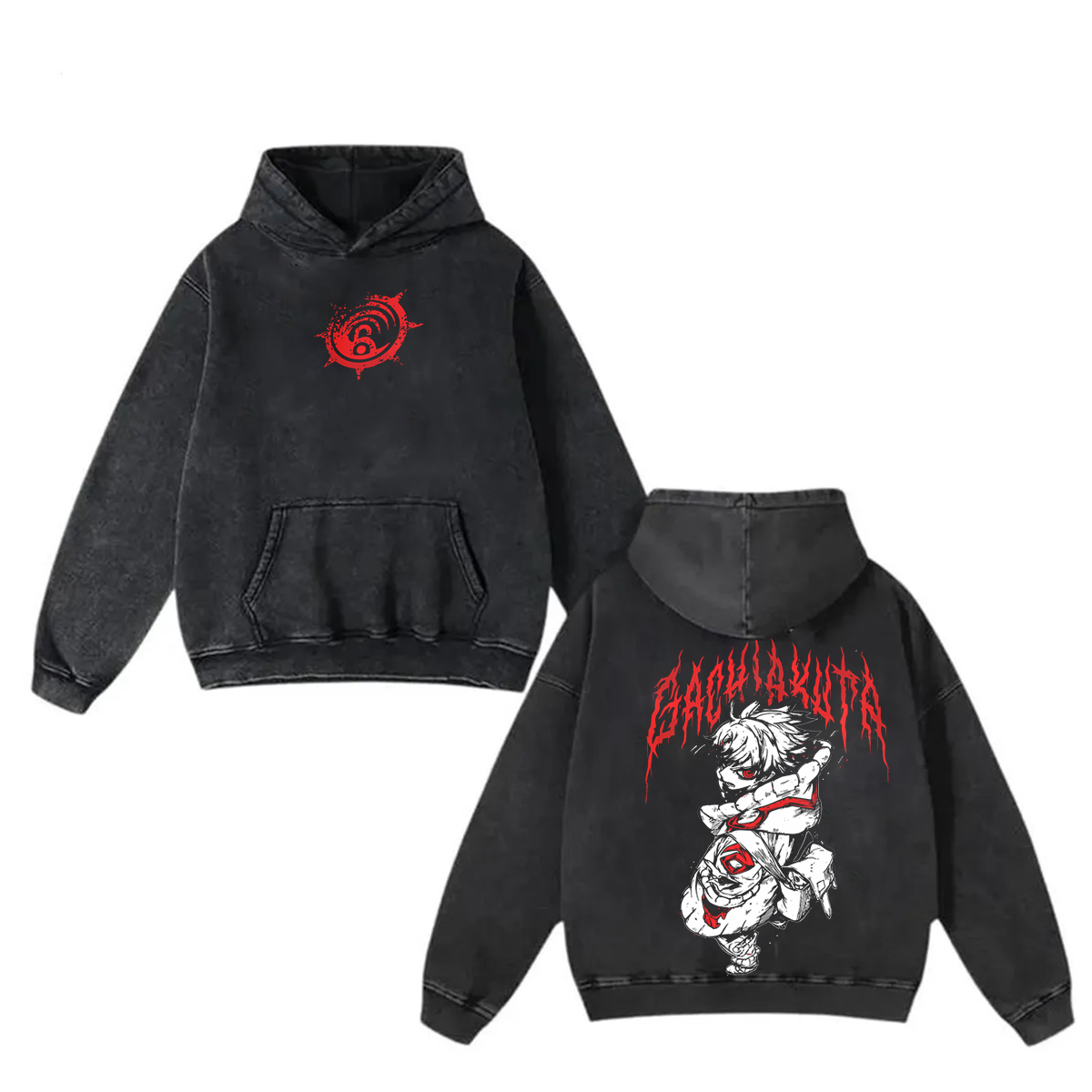 Camiseta/Sudadera/Sudadera con capucha Gachiakuta Vintage Washed
