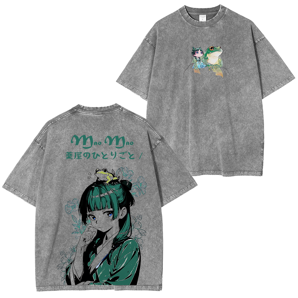 Maomao - La Genial Boticaria del Palacio Trasero Camiseta/Sudadera/Sudadera con Capucha con Lavado Vintage