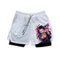Pantalones cortos Ne.zuko "Anime × Gym"