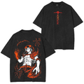 Portgas D. Ace, One Piece Camiseta/Sudadera/Sudadera con capucha desgastada