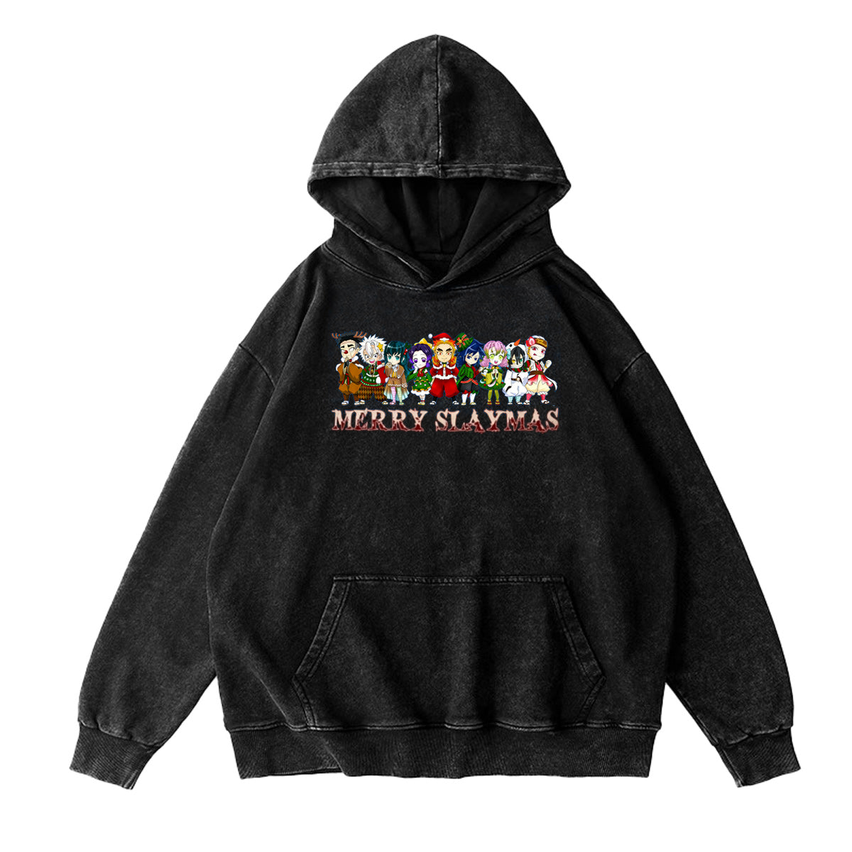 Merry Slaymas Christmas Vintage Washed T-shirt/Crewneck/Hoodie