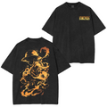 Monkey D. Luffy, One Piece Camiseta/Sudadera/Sudadera con capucha desgastada