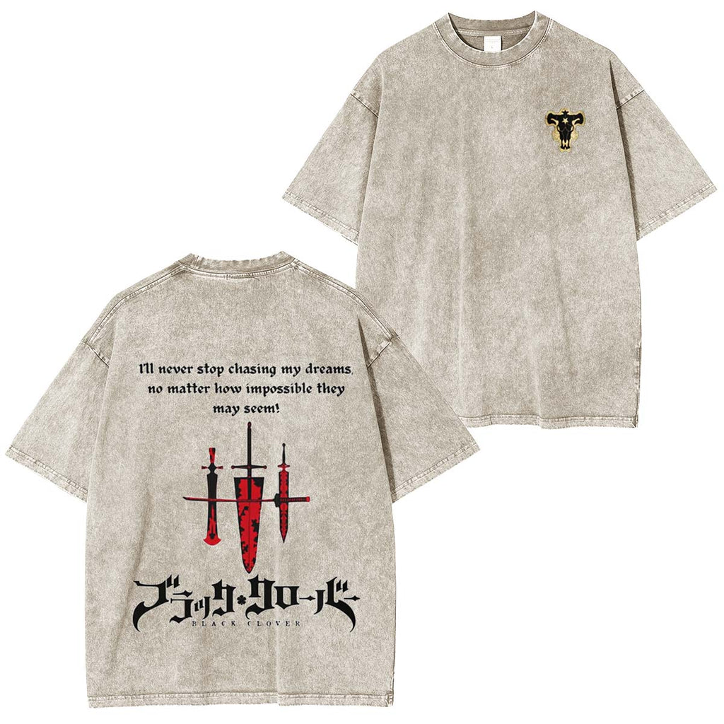 Black Clover Black Bulls Asta Black Clover T-shirt
