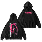 Camiseta/Sudadera/Sudadera con Capucha Desgastada de Hinata Hyuga Naruto