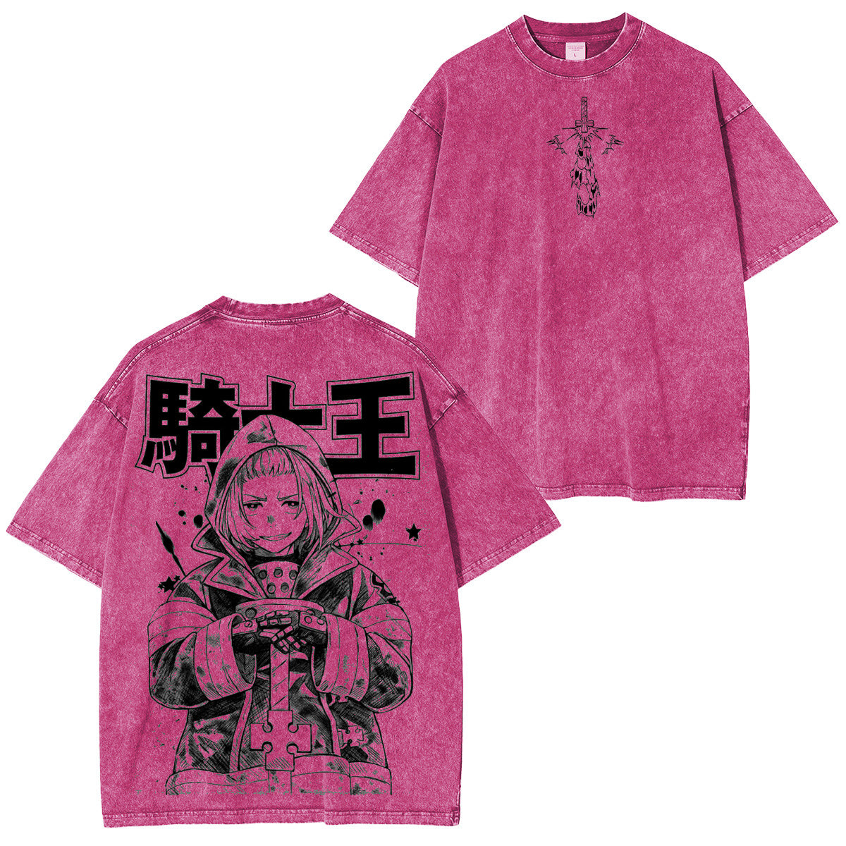 T-shirt/Sweat-shirt/Sweat à capuche délavé Fire Force Arthur Boyle