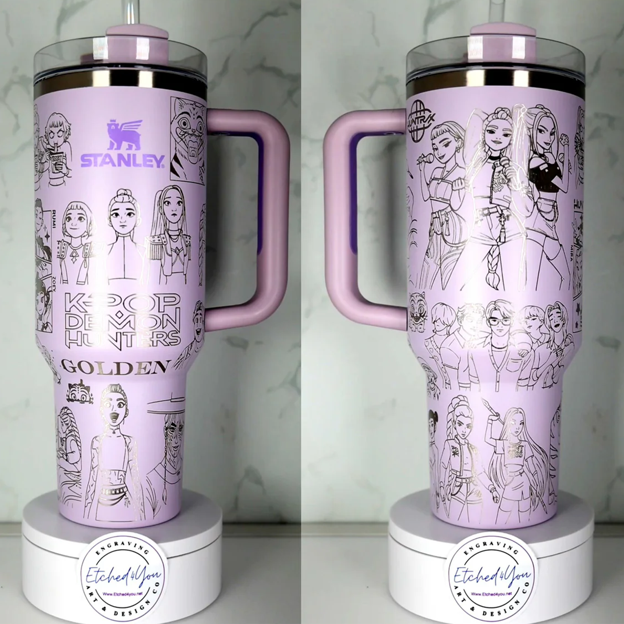 VE4UStanley 40oz KpopDH Design Stanley Tumbler Cup