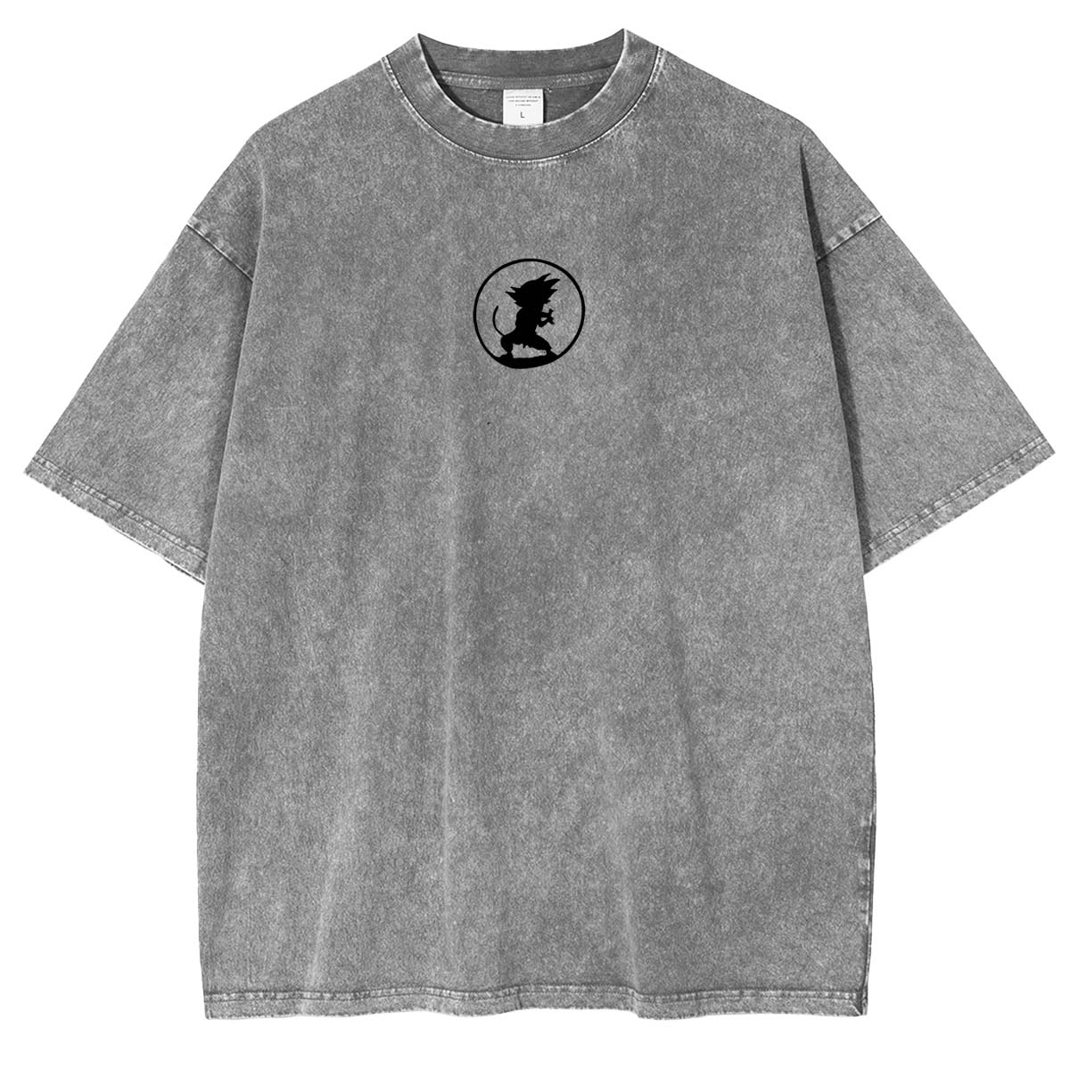 Dragon Ball Anime Double Printed Washed Tee