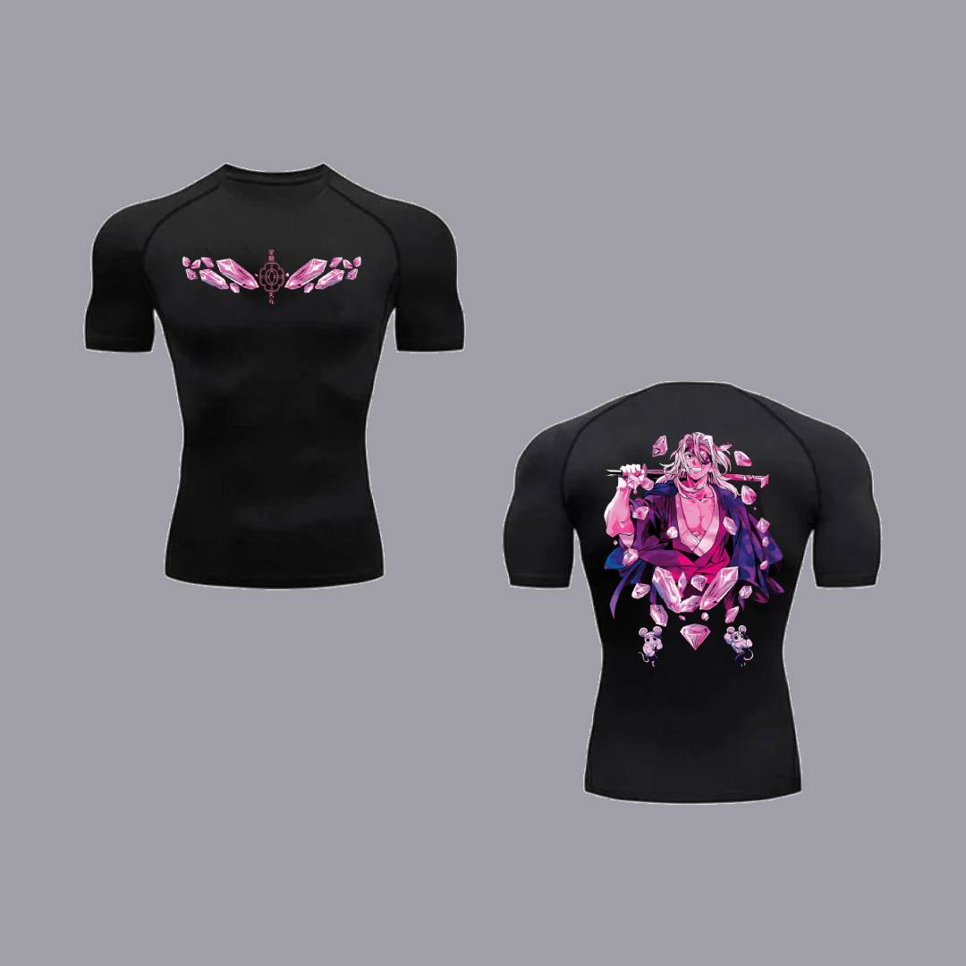 Camiseta de fitness de Demon Slayer "Tengen Uzui"