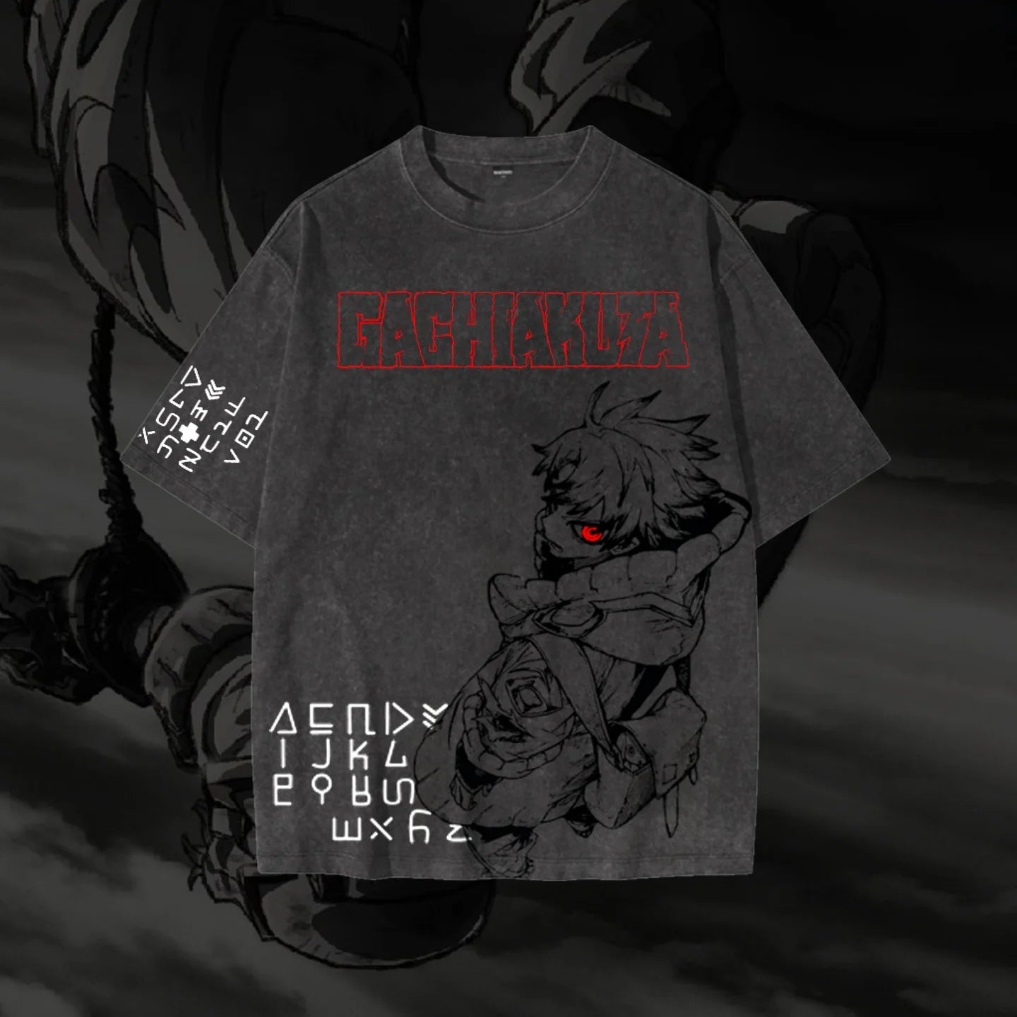 Attack on Titan Anime Unisex Washed T-Shirt