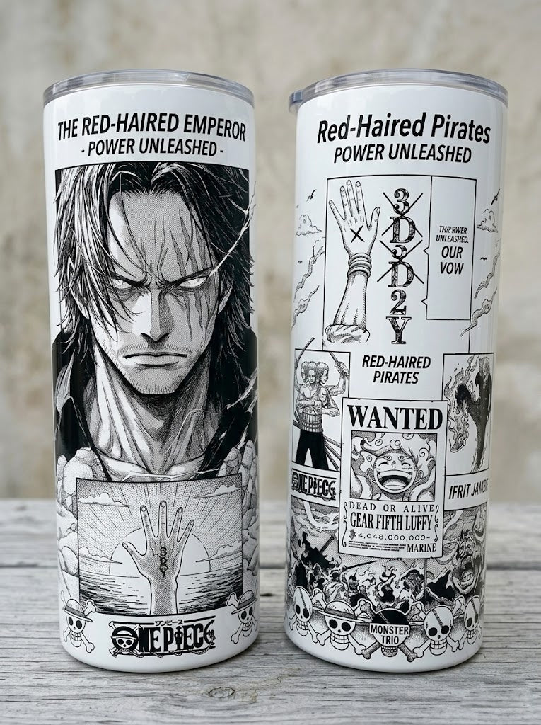 Manga Style Insulated Stainless Steel Cup