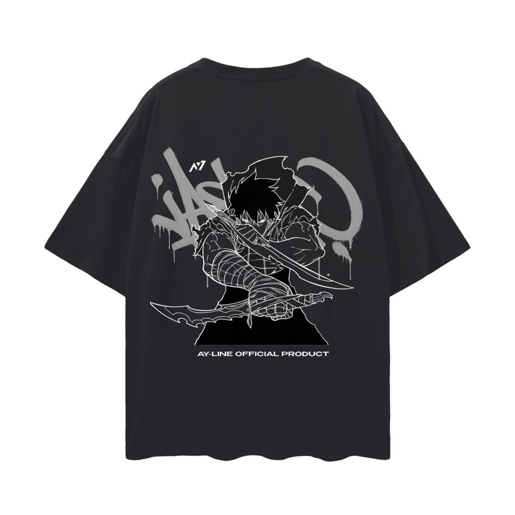 Camisa de moda urbana de cazador rango E - Solo Leveling