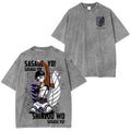 Attack On Titan Levi Vintage washed T-shirt/Crewneck/Hoodie