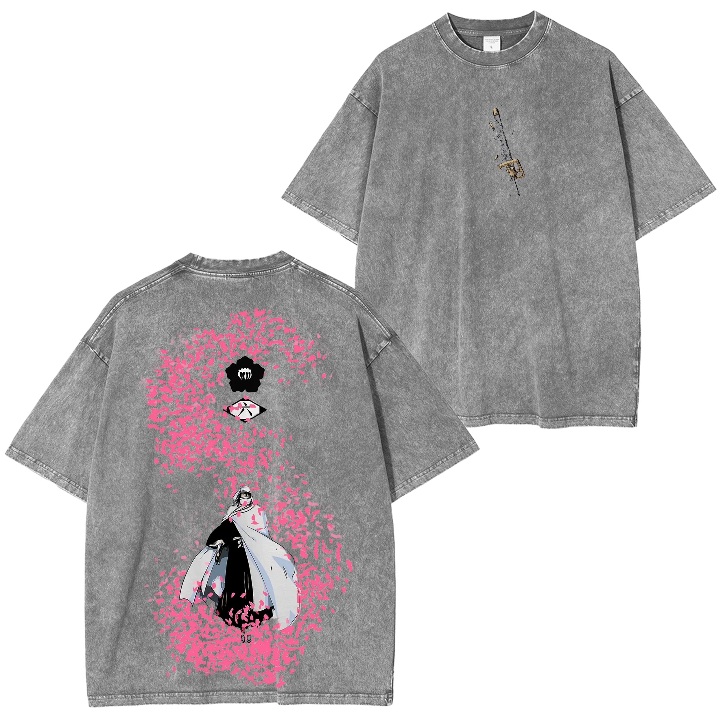 Camiseta vintage de Byakuya Kuchiki