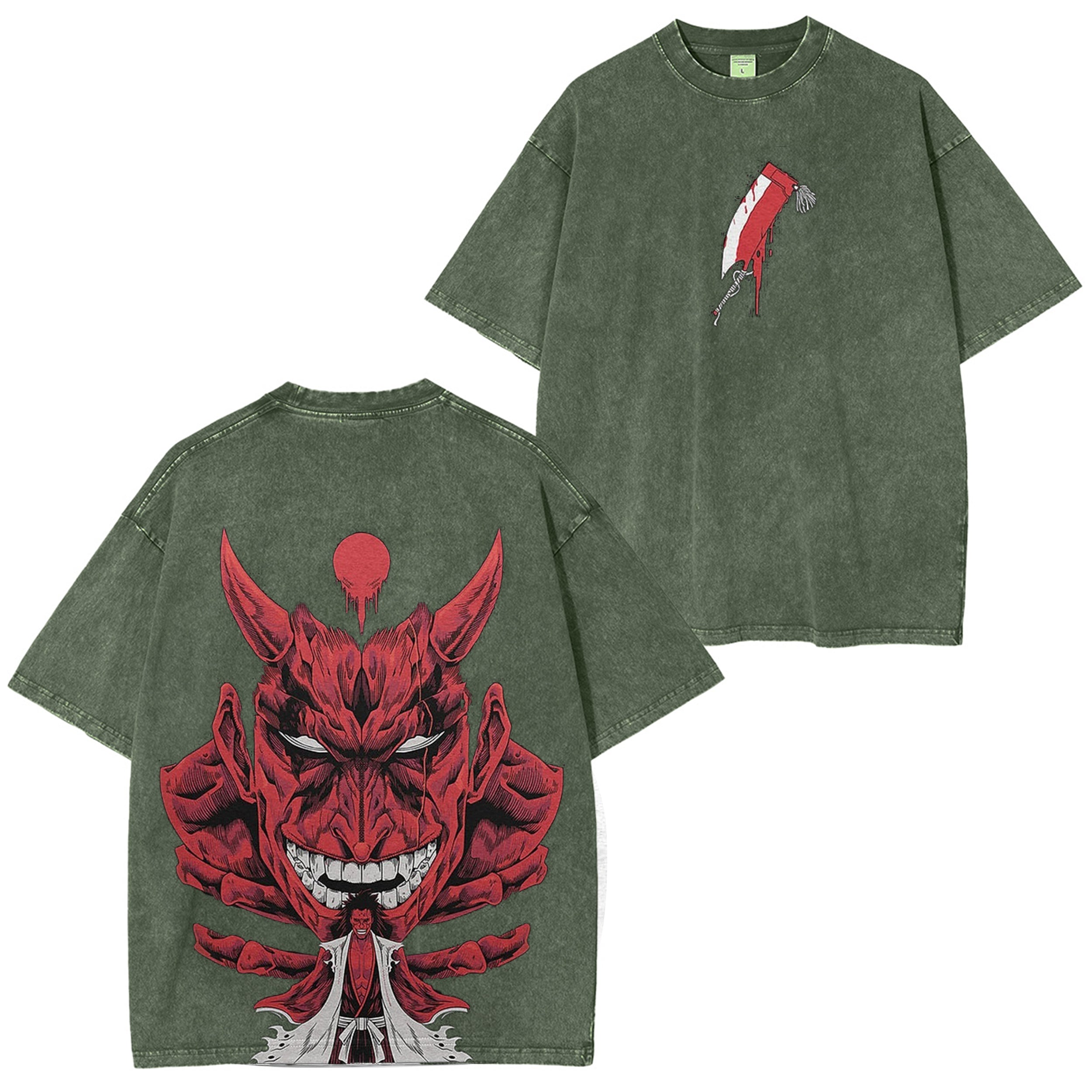 Camiseta vintage de Kenpachi Zaraki