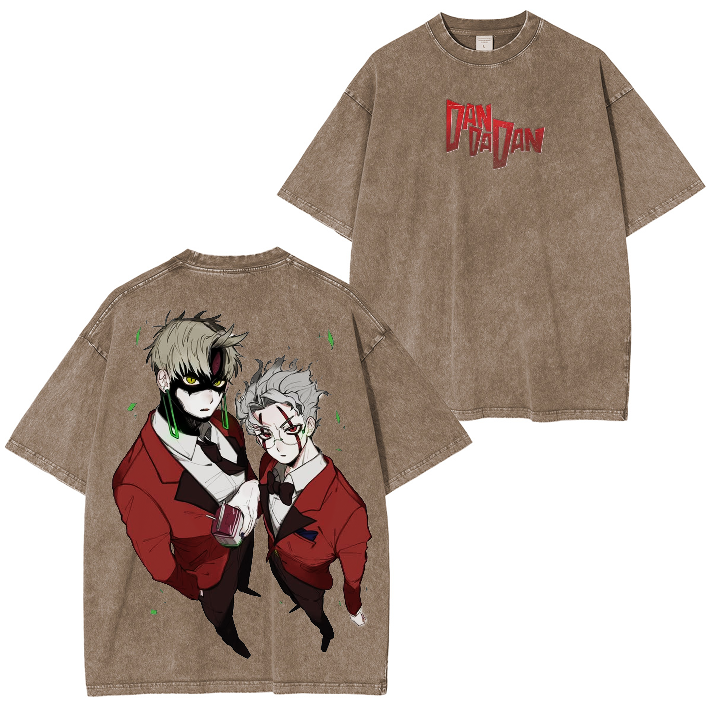 Camiseta Lavada Unisex Dandadan