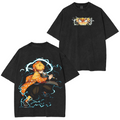 Demon Slayer Anime Unisex Washed T-Shirt