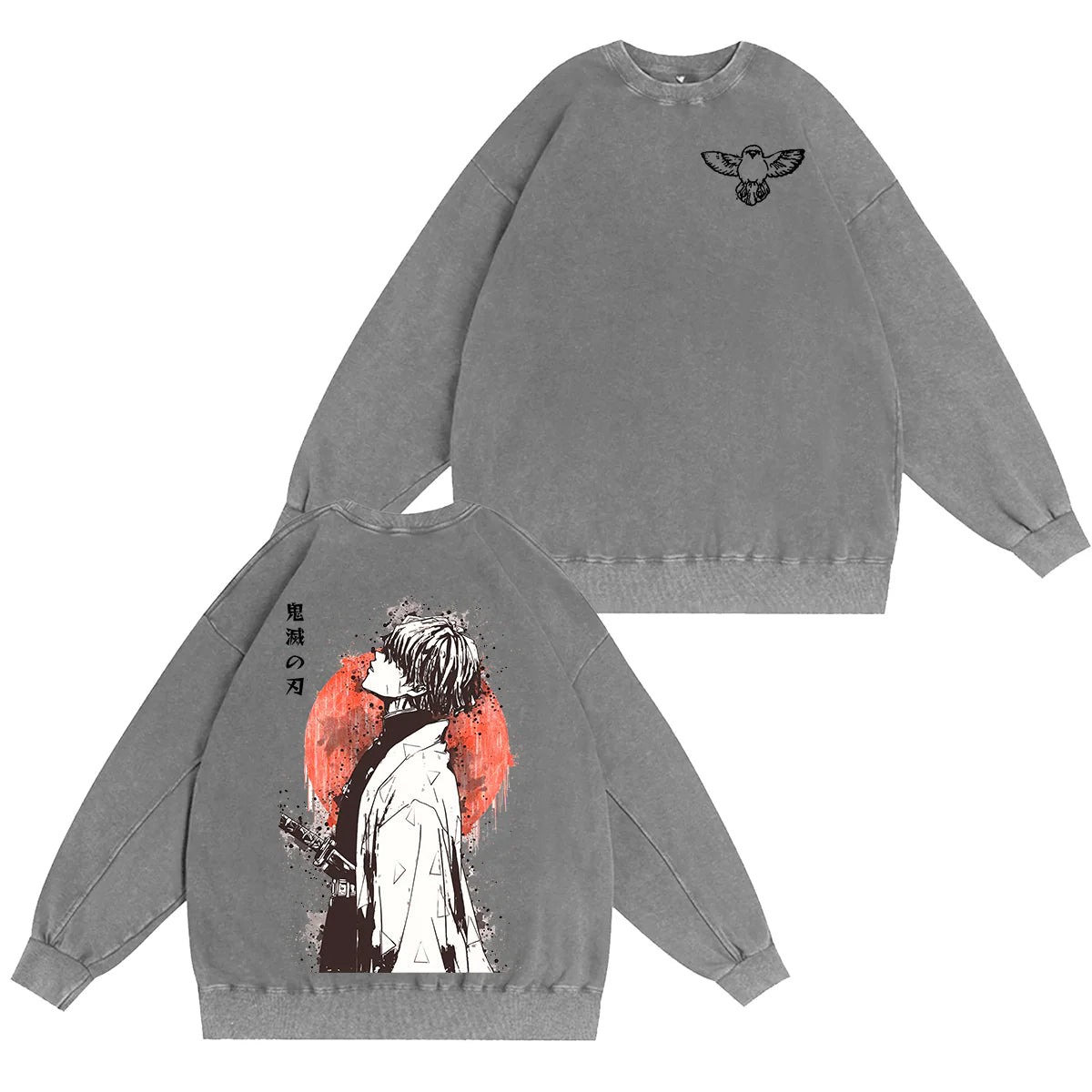 Zenitsu ,Demon Slayer Anime Unisex Washed T-Shirt