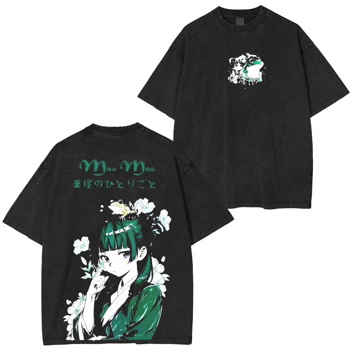 Maomao - La Genial Boticaria del Palacio Trasero Camiseta/Sudadera/Sudadera con Capucha con Lavado Vintage