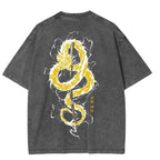 Zenitsu Anime Unisex Washed T-Shirt