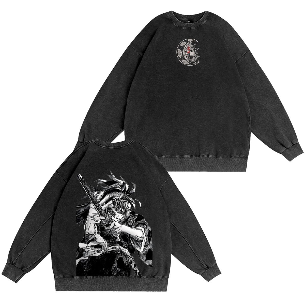 Demon Slayer Vintage Washed T-shirt/Crewneck/Hoodie