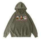 Merry Slaymas Christmas Vintage Washed T-shirt/Crewneck/Hoodie