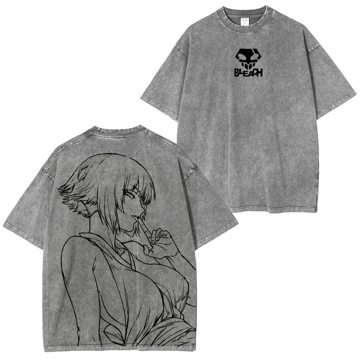 Bleach :Soi Fon Vintage washed T-shirt/Crewneck/Hoodie