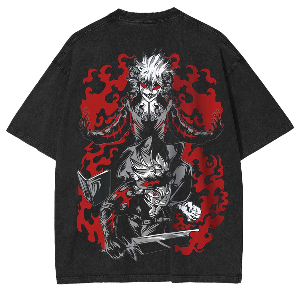 Camiseta extragrande Asta Black Clover