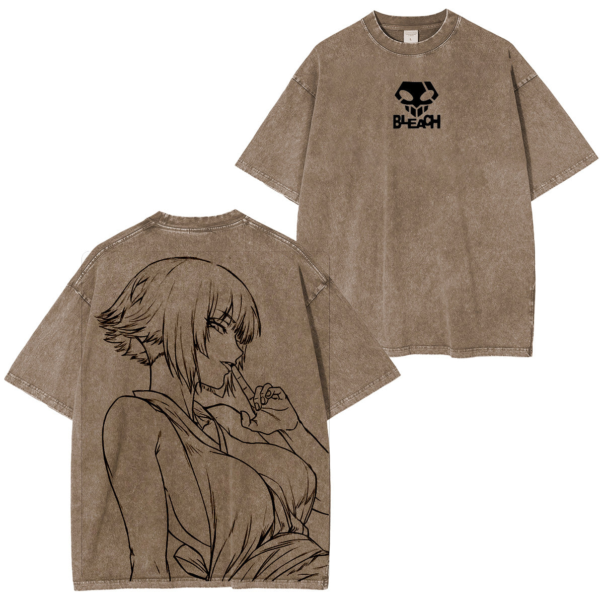 Bleach :Soi Fon Vintage washed T-shirt/Crewneck/Hoodie