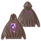 Camiseta/Sudadera/Sudadera con capucha Hinata Hyuga Naruto con efecto desgastado