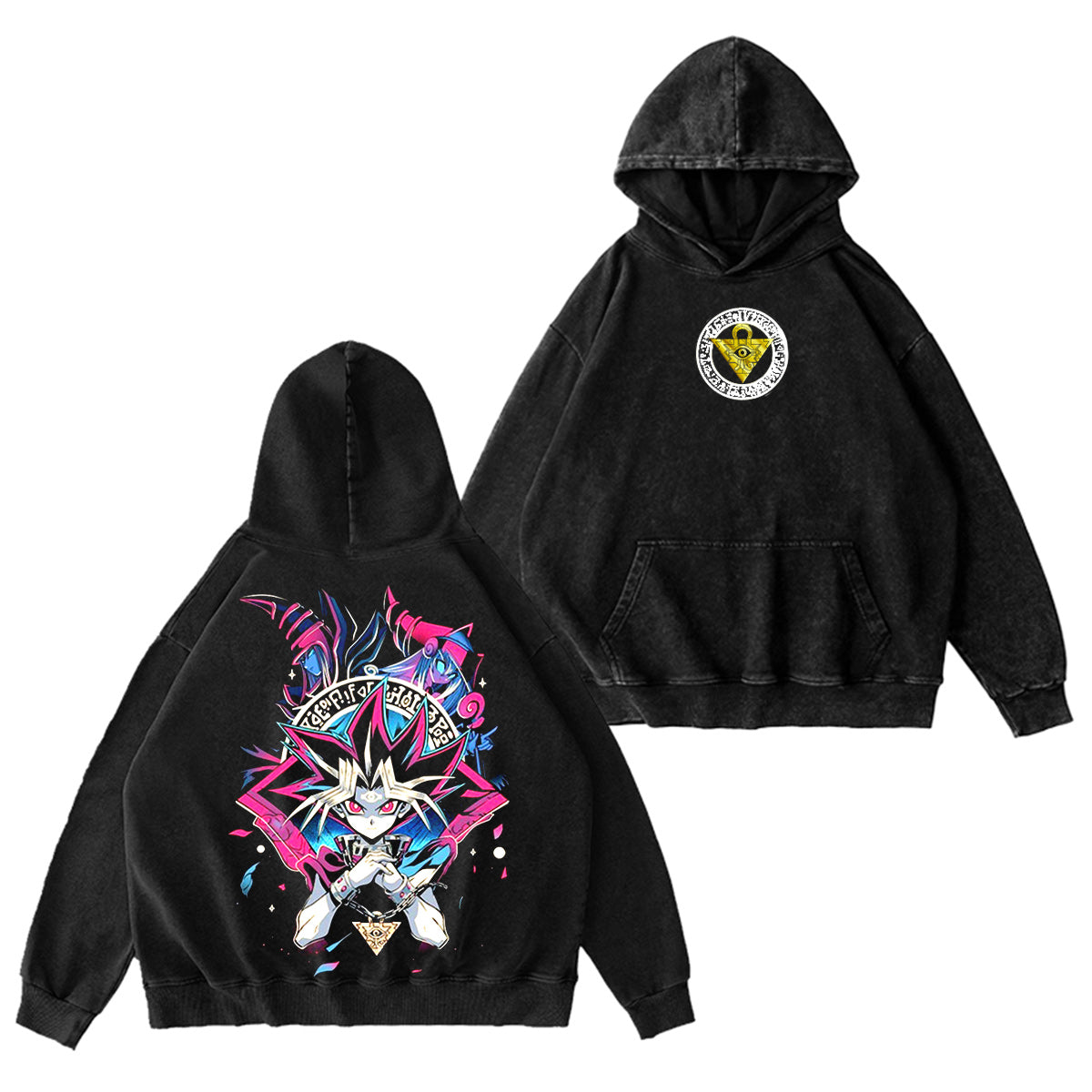 Yu-Gi-Oh! :Dark Magician Girl  Vintage washed T-shirt/Crewneck/Hoodie