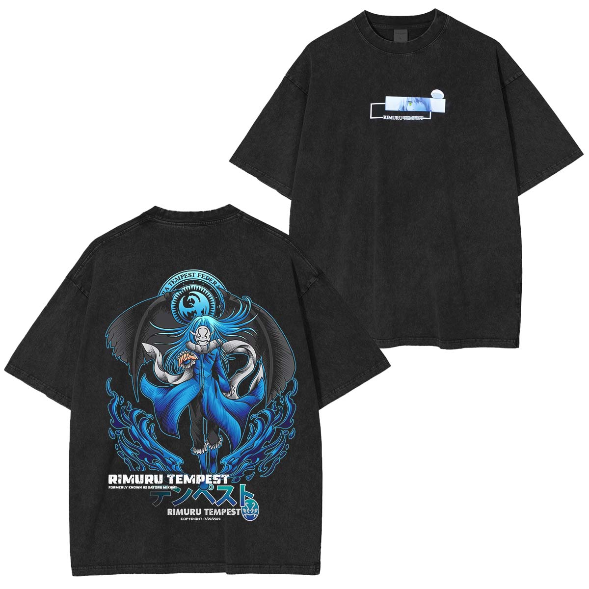 T-shirt Anime Manga Moi, quand je me réincarne en Slime